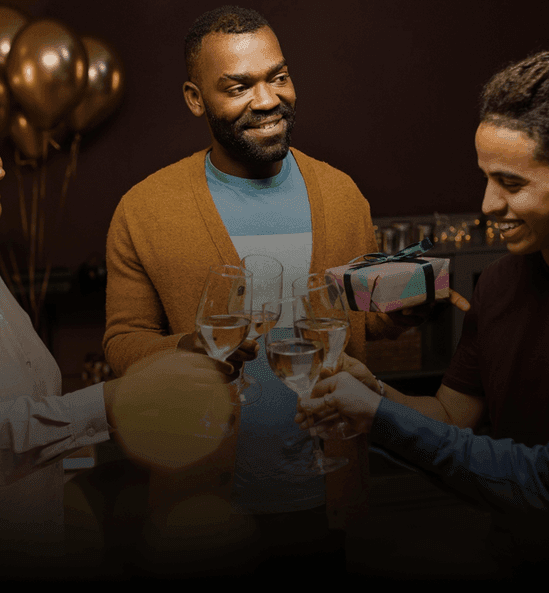 Person planning a celebration with Partyverse